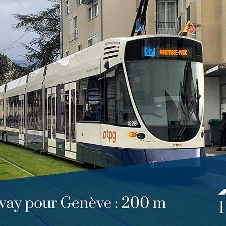 Homey Cycy - New / Free Parking / Hyper-Centre / Proche Geneve Annemasse Buitenkant foto