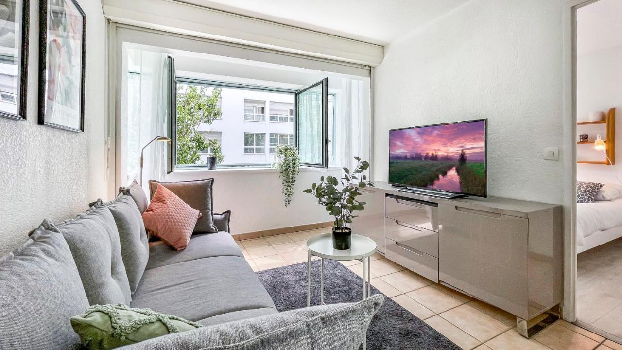 Homey Cycy - New / Free Parking / Hyper-Centre / Proche Geneve Annemasse Buitenkant foto