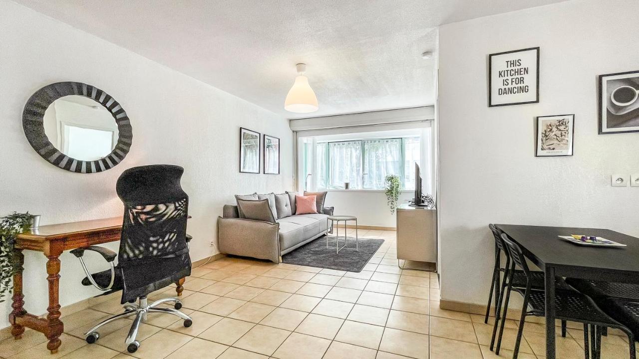 Homey Cycy - New / Free Parking / Hyper-Centre / Proche Geneve Annemasse Buitenkant foto