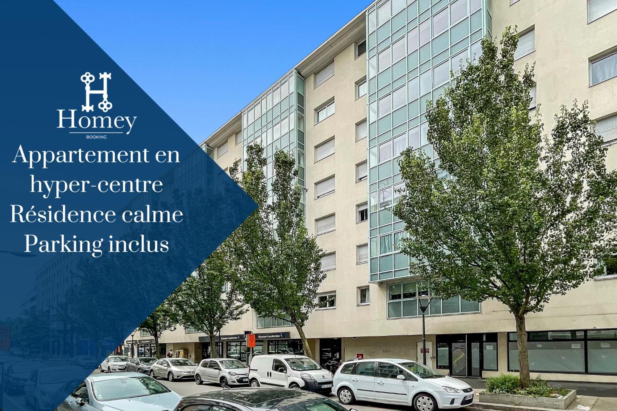Homey Cycy - New / Free Parking / Hyper-Centre / Proche Geneve Annemasse Buitenkant foto